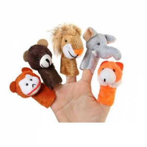 عروسک انگشتی حیوانات جنگل عروسک انگشتی حیوانات جنگل