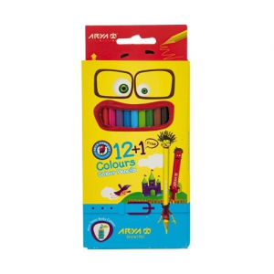 مداد رنگی 12 رنگ مقوایی آریا | Colored Pencil مداد رنگی 12 رنگ مقوایی آریا | Colored Pencil
