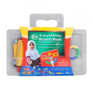 ساختنی مگنت بسته مدرسه 22 تکه | School Pack  ساختنی مگنت بسته مدرسه 22 تکه | School Pack