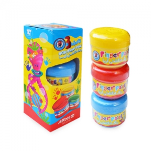 رنگ انگشتی 3 رنگ آریا | Finger Paint رنگ انگشتی 3 رنگ آریا | Finger Paint