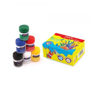 گواش 6 رنگ جعبه ای آریا | Poster Paint گواش 6 رنگ جعبه ای آریا | Poster Paint