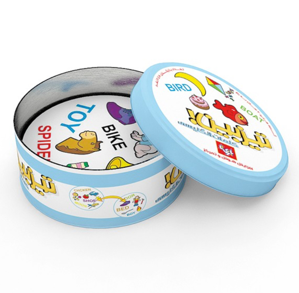 بازی فکری تیزبین کلمات انگلیسی | Spot it بازی فکری تیزبین کلمات انگلیسی | Spot it