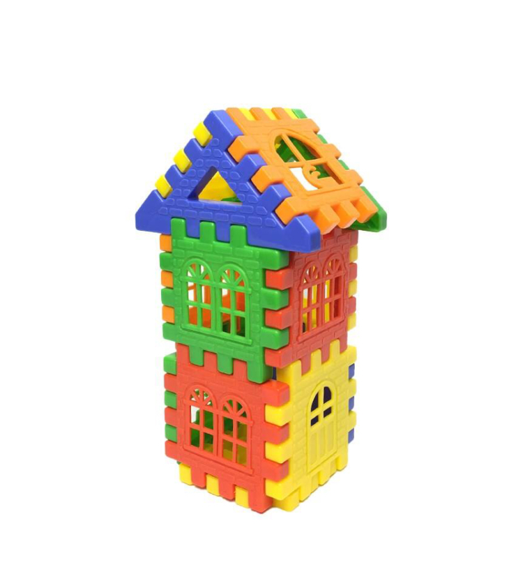 ساختنی بلوک های خانه سازی 48 قطعه| Building Block