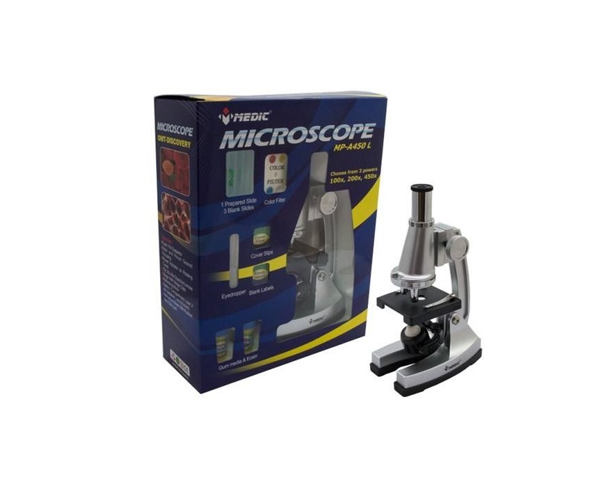 میکروسکوپ مدیک 450 برابر | Medic Microscope MP-A450 L