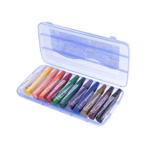 پاستل روغنی 12 رنگ کیفی پلاستیکی آریا | Oil Pastel پاستل روغنی 12 رنگ کیفی پلاستیکی آریا | Oil Pastel