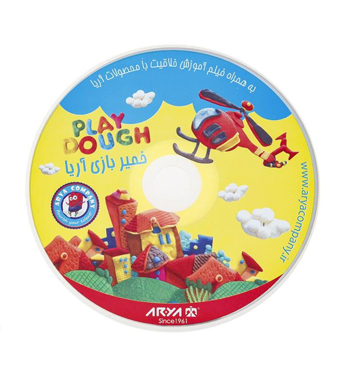 خمیر بازی سطلی 10 رنگ آریا | Play Dough خمیر بازی سطلی 10 رنگ آریا | Play Dough