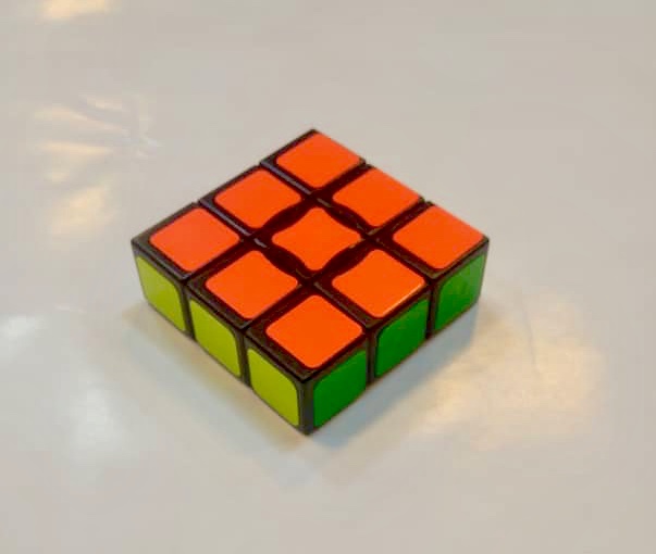 مکعب روبیک فلاپی | Magic Twisty cube 3*3*1