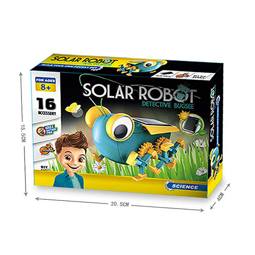 کیت آموزشی سولار ربات حشره کاراگاه | Solar Robot Detective Bugsee