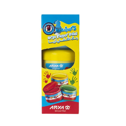 رنگ انگشتی 3 رنگ آریا | Finger Paint رنگ انگشتی 3 رنگ آریا | Finger Paint