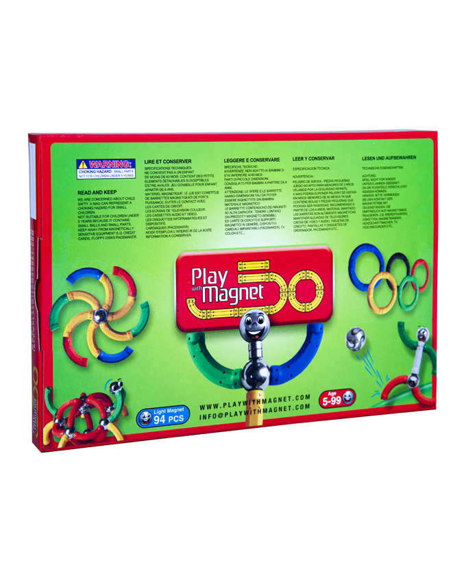ساختنی مگنت سبک خمیده 94 تکه | Curved Light Magnet ساختنی مگنت سبک خمیده 94 تکه | Curved Light Magnet