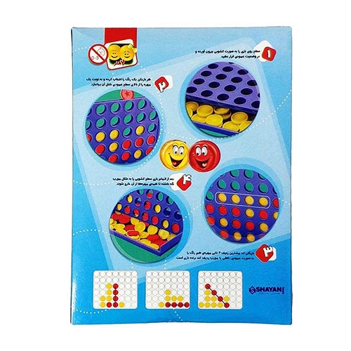 بازی فکری دوز 4 تایی بازی فکری دوز 4 تایی