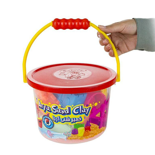 خمیر شنی 1 کیلویی آریا | Sand Clay خمیر شنی 1 کیلویی آریا | Sand Clay
