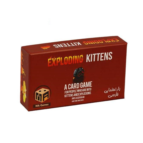 بازی فکری گربه های انفجاری | Exploding Kittens بازی فکری گربه های انفجاری | Exploding Kittens
