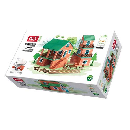 بازی ساختنی معمار ساختمان 657 قطعه بازی ساختنی معمار ساختمان 657 قطعه