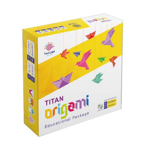 بازی فکری اوریگامی تیتان | Titan Origami بازی فکری اوریگامی تیتان | Titan Origami