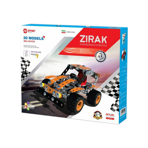 مجموعه ساختنی های زیرک 20 مدل 340 تکه مجموعه ساختنی های زیرک 20 مدل 340 تکه