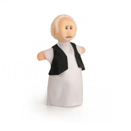 عروسک نمایشی دستی پدربزرگ عروسک نمایشی دستی پدربزرگ