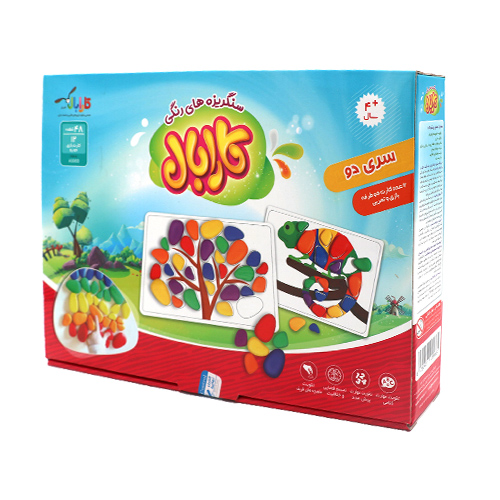 بازی فکری سنگریزه های رنگی کارابال سری دوم بازی فکری سنگریزه های رنگی کارابال سری دوم