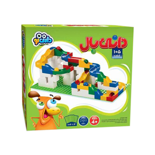 ساختنی لگو دانی بال 105 قطعه ساختنی لگو دانی بال 105 قطعه