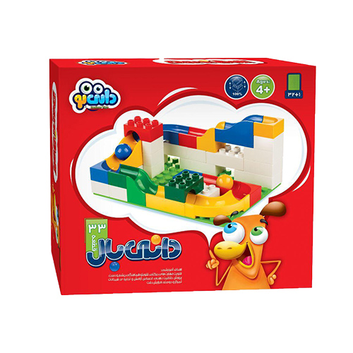 ساختنی لگو دانی بال 33 قطعه ساختنی لگو دانی بال 33 قطعه