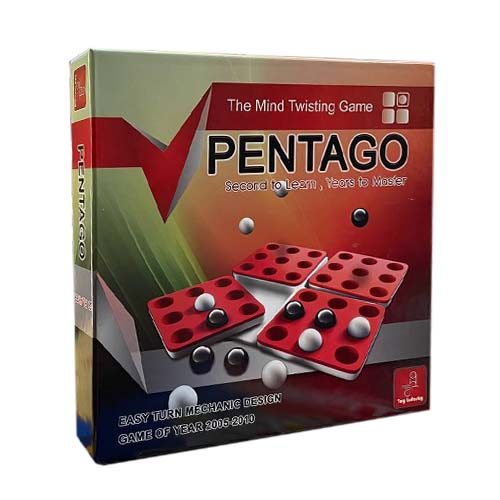 بازی فکری پنتاگو قرمز | Red Pentago بازی فکری پنتاگو قرمز | Red Pentago