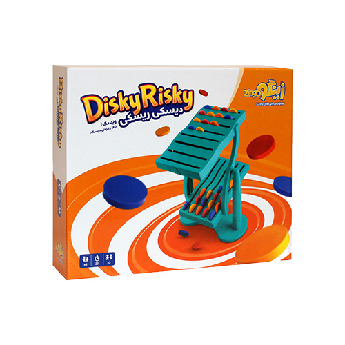 بازی فکری دیسکی ریسکی | Tilt'n Tumble بازی فکری دیسکی ریسکی | Tilt'n Tumble