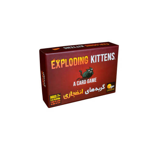 بازی فکری گربه های انفجاری | Exploding Kitten بازی فکری گربه های انفجاری | Exploding Kitten