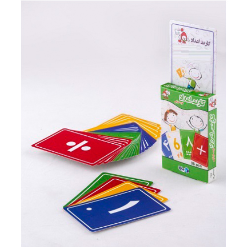 کارت اعداد و علامت کارت اعداد و علامت