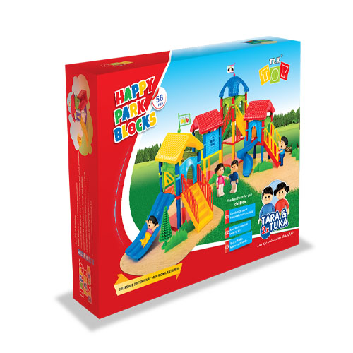 ساختنی پارک شادی 58 تکه | Happy Park Blocks ساختنی پارک شادی 58 تکه | Happy Park Blocks