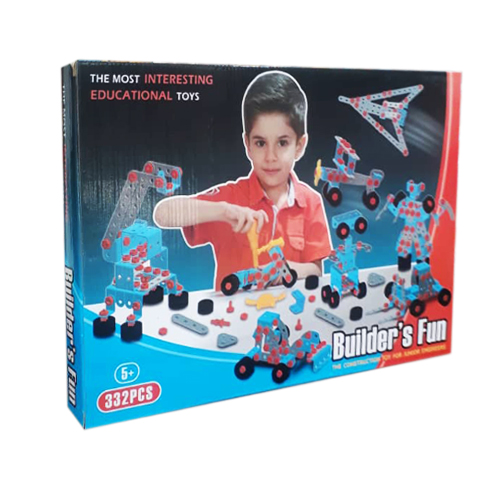 ساختنی مکانیکی 332 قطعه | Builders fun ساختنی مکانیکی 332 قطعه | Builders fun