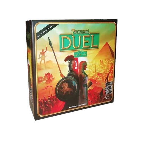 بازی فکری عجایب هفت گانه دوئل  | 7Wonders Duel بازی فکری عجایب هفت گانه دوئل  | 7Wonders Duel