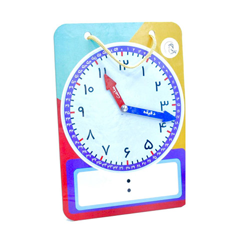 ساعت آموزشی وایت بردی دیواری ساعت آموزشی وایت بردی دیواری