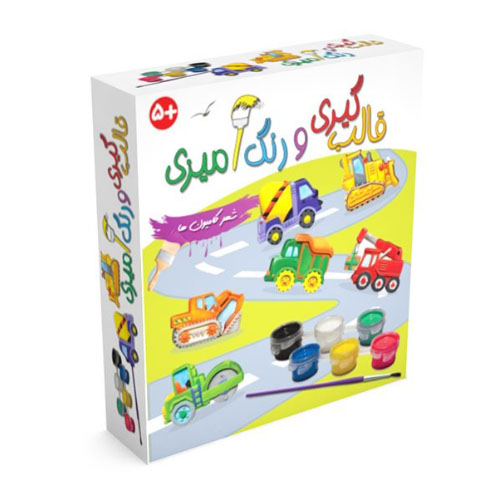 بازی ساختنی قالب گیری و رنگ آمیزی شهر کامیونها بازی ساختنی قالب گیری و رنگ آمیزی شهر کامیونها