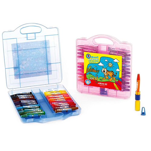 پاستل روغنی 24 رنگ کیفی پلاستیکی آریا | Oil Pastel پاستل روغنی 24 رنگ کیفی پلاستیکی آریا | Oil Pastel