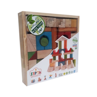 بازی فکری بریکس جعبه چوبی | Septa