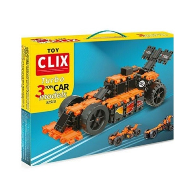 ساختنی کلیکس 3 مدل ماشین 104 تکه | Clix